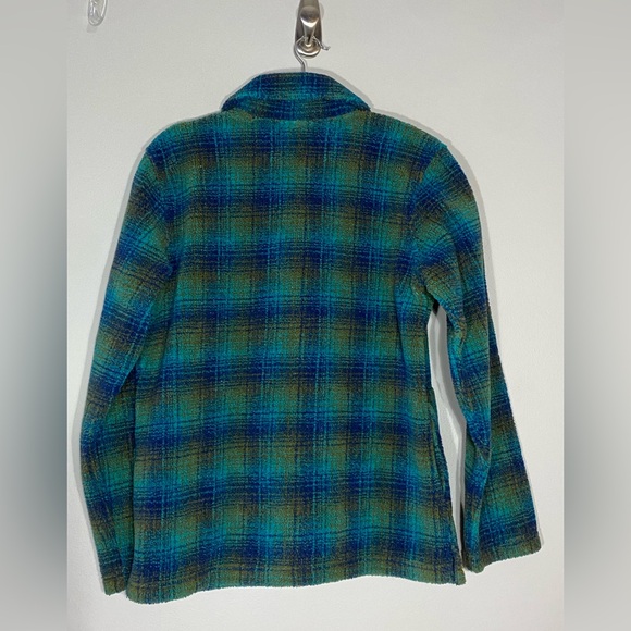 Ladies S Pashi Ladies Plaid Shacket
Button down
Pockets 
Very good condition - Picture 3 of 5